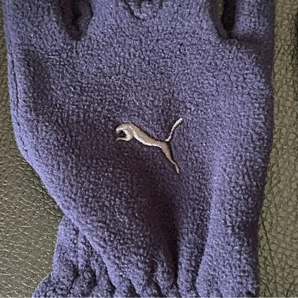 Puma Fleece Gloves Mittens for Kids